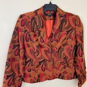 Banu/Paris Blazer. Multi colors. Sz 2.